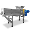 factory price beer waste dewatering machine/white wine grains dehydrator machine/spent grains screw press machine